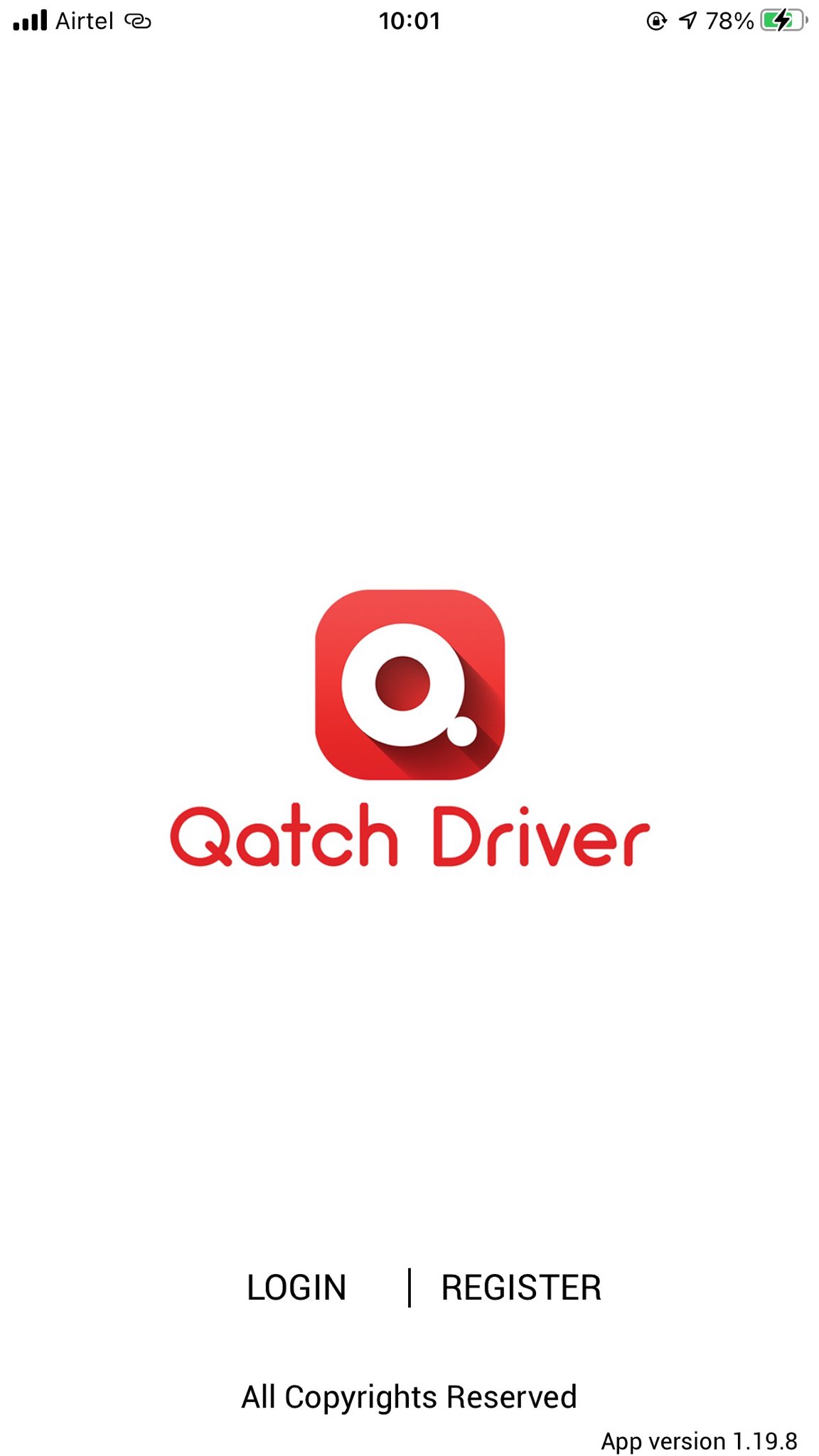 Qatch Driver App